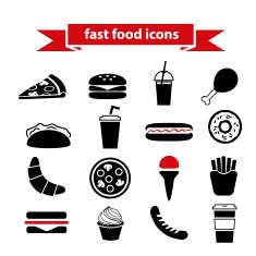 Fast Food Icons N26