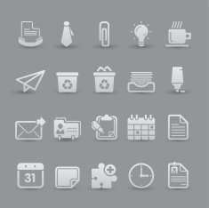 Office and Financials - Icon Set N2