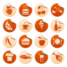 Food & drink stickers