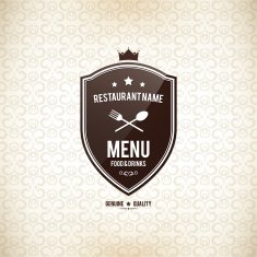 Restaurant menu design N145