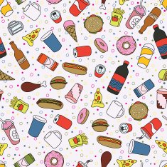 party seamless pattern