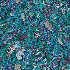 pattern with female fashion things