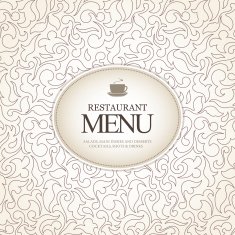 Restaurant menu design N153