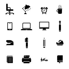 Office icon set N33