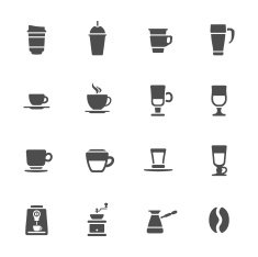 Coffee Icons N158