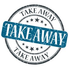 Take Away blue grunge round stamp on white background