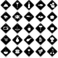 Foods & Drinks Black