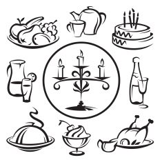 Set of dishes N2