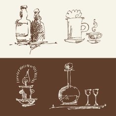 Drink medley sketches