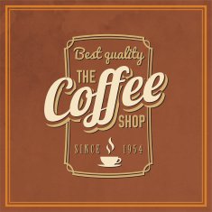 Vintage Coffee Label N148