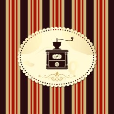 vintage coffee menu