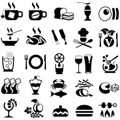 food and drink symbols N3