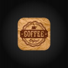 Vintage Coffee Label N153