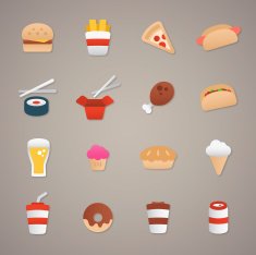 Fast Food Icons N33