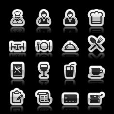 Restaurant icons N30
