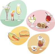 Food and Drinks set