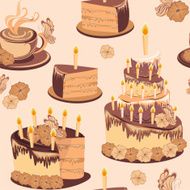 Birthday Seamless Background N2
