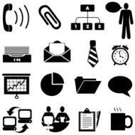 business icons and design elements N3