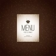 Restaurant menu design N196