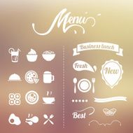 Design Elements menu