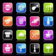 Ubergloss Icons - Restaurant