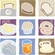 Breakfast Icon Set N5