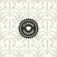 Restaurant menu design N204