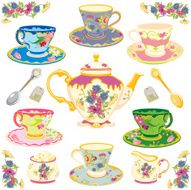 Victorian Tea Set