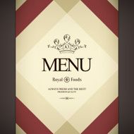 Restaurant menu design N208