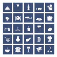 Restaurant &amp; Food Icon Set N2