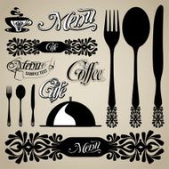 Menu design elements