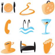 Hotel Services Icons N10
