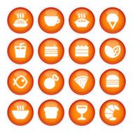 Cafe &amp; Restaurant Menu Icons N2