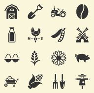 Agriculture Icons N3