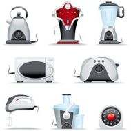 Icon Set Kitchen Appliance N3