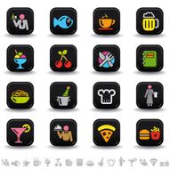 Restaurant icons N45