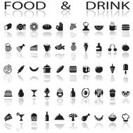 Drink and food icons N2