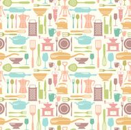 Seamless kitchen background N17