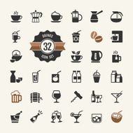 Basic - Drink Icons set