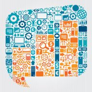 Business Thinking Speech Bubble Concept N2
