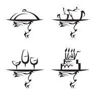 Restaurants Icon Set N6