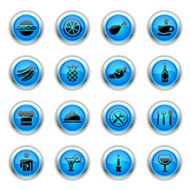 Blue Icons - Restaurant