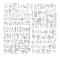 Big household objects set