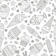 ice cream pattern N3