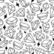 Pattern with shining gems