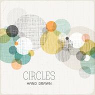 Hand Drawn Circles Background