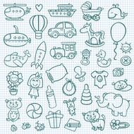 funny baby icons N2