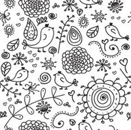 Seamless doodles N2