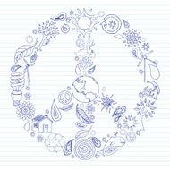 Peace on Earth Doodles