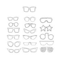 Set of sunglasses and glasses N2